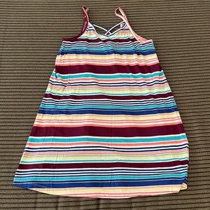 Rainbow summer dress size small
